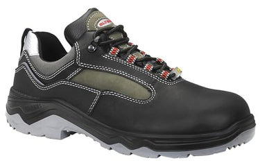 ELTEN Sicherheitsschuhe Len ESD S3S, Damen und Herren, Leder/Textil, Stahlkappe, leicht, klassisch Schwarz43 im Sale